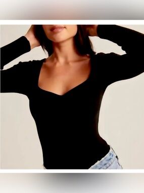 EXPRESS Long-Sleeve Bodysuit